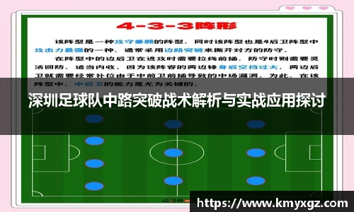 深圳足球队中路突破战术解析与实战应用探讨